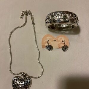 Brighton contempo, necklace, Bracelet and earrings.